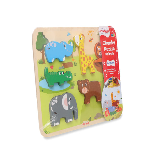 Open Ended Chunky Puzzle - Animals 18M+