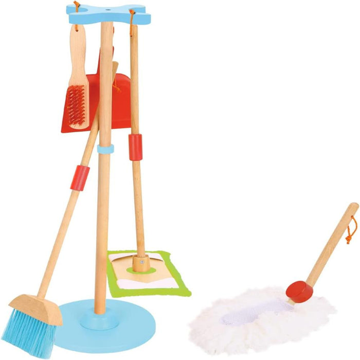 Open Ended Kids Wooden Cleaning Set - Highest quality cleaning Set 3 Year+