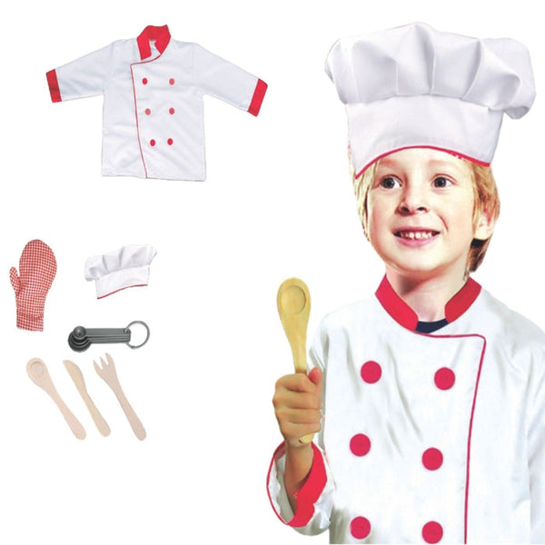 Open Ended Premium Costume Role PlaySet - Master Chef 3-7 Years