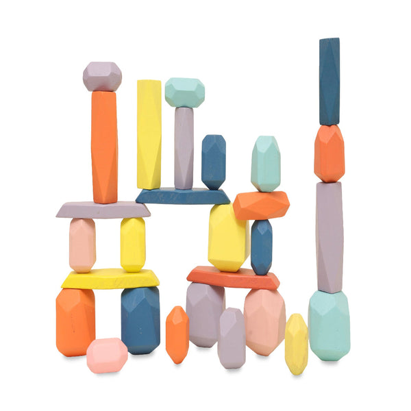Open Ended Stack It Up - 28 pcs Balancing Stones