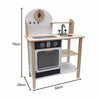 Open Ended Tiny Chef's First Wooden Kitchen included 8 Accessories