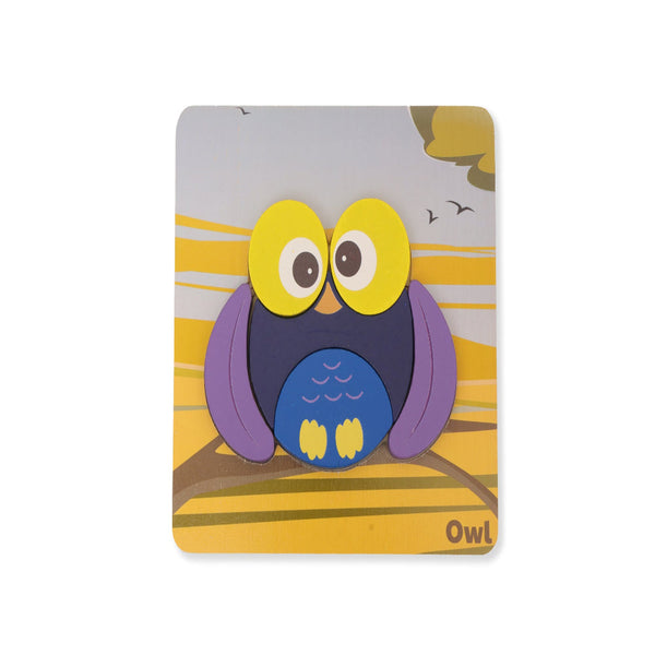 Open Ended Toddler's First 6 In 1 Puzzle - Animals 27Pcs