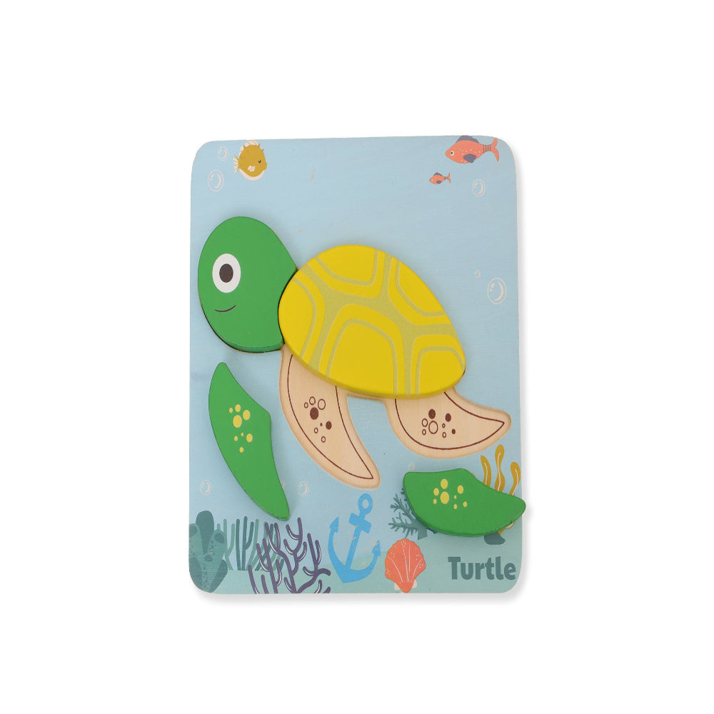 Open Ended Toddler's First 6 In 1 Puzzle - Animals 27Pcs