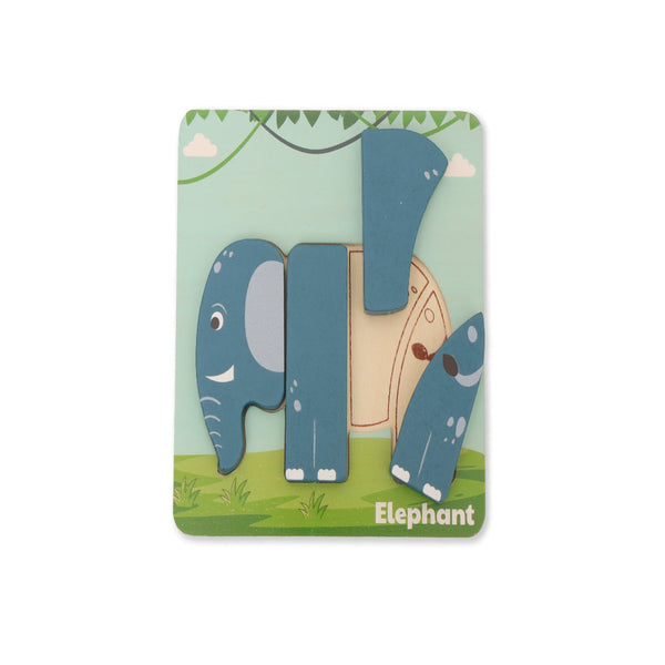 Open Ended Toddler's First 6 In 1 Puzzle - Animals 27Pcs