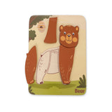 Open Ended Toddler's First 6 In 1 Puzzle - Animals 27Pcs