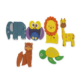 Open Ended Toddler's First 6 In 1 Puzzle - Animals 27Pcs