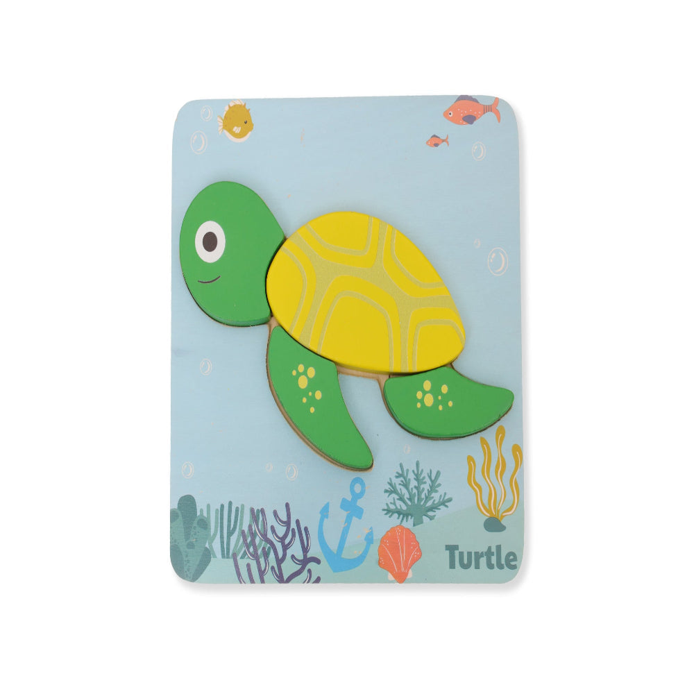 Open Ended Toddler's First 6 In 1 Puzzle - Animals 27Pcs