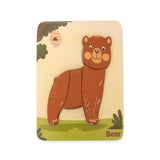 Open Ended Toddler's First 6 In 1 Puzzle - Animals 27Pcs