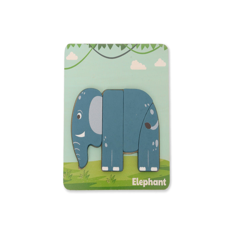 Open Ended Toddler's First 6 In 1 Puzzle - Animals 27Pcs