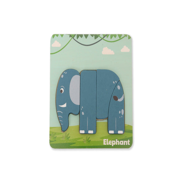 Open Ended Toddler's First 6 In 1 Puzzle - Animals 27Pcs