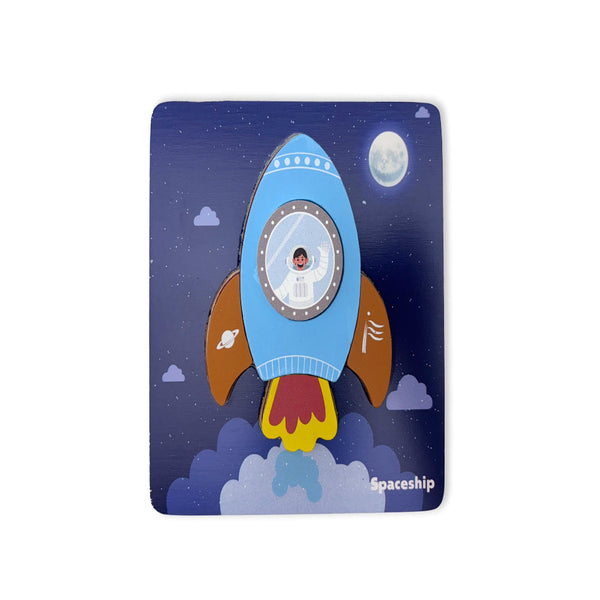 Open Ended Toddler's First 6 In 1 Puzzle - Vehicle 6 puzzles 32PCS 18M+