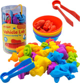 Open Ended Vehicle Lab Montessori Sorting Toy (44 Pcs) 2 Years+