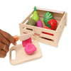 Open Ended Wooden Cutting Set 2- Fruits & Veggies (7 pcs set) 3 Years+