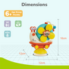 R For Rabbit Orapple Spinster 5-in-1 Multi Rattle Toy