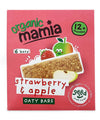 Organic Mamia Soft Oaty Bars - Strawberry & Apple