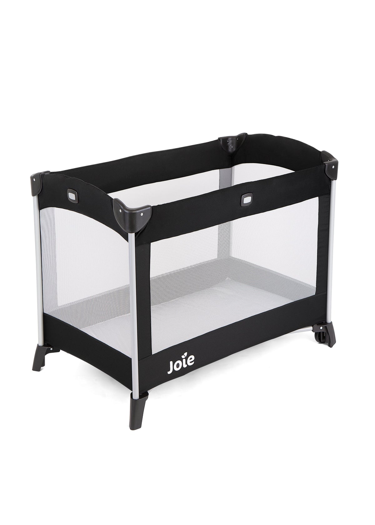 Joie Kubbie™ Compact Travel Cot with Bassinet – Coal