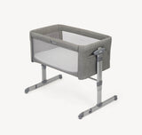 Joie Roomie™ Glide Bedside Crib – Foggy Grey