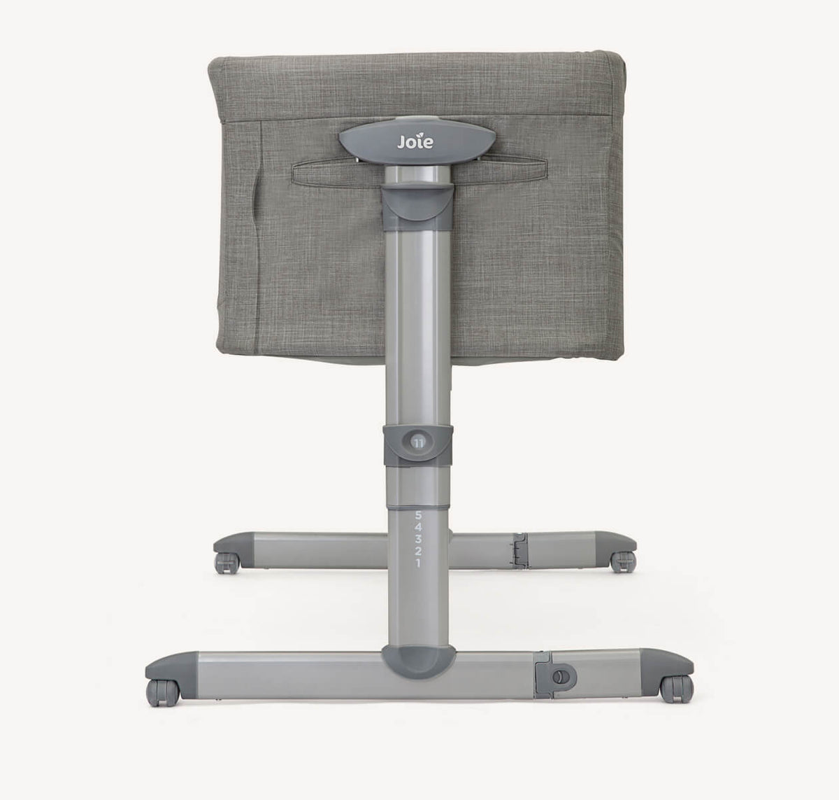 Joie Roomie™ Glide Bedside Crib – Foggy Grey