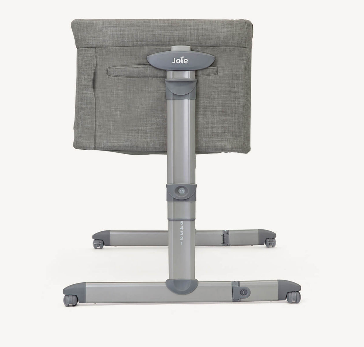 Joie Roomie™ Glide Bedside Crib – Foggy Grey