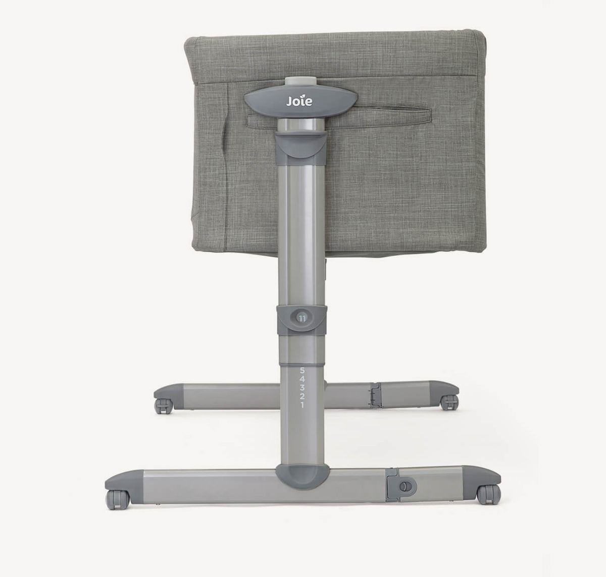 Joie Roomie™ Glide Bedside Crib – Foggy Grey