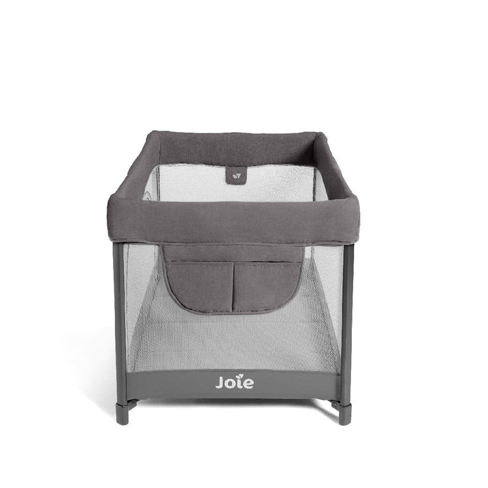 Joie Sesame LX One-Hand Fold Playard with Bassinet & Changer Thunder