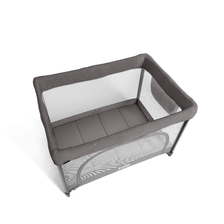 Joie Sesame LX One-Hand Fold Playard with Bassinet & Changer Thunder