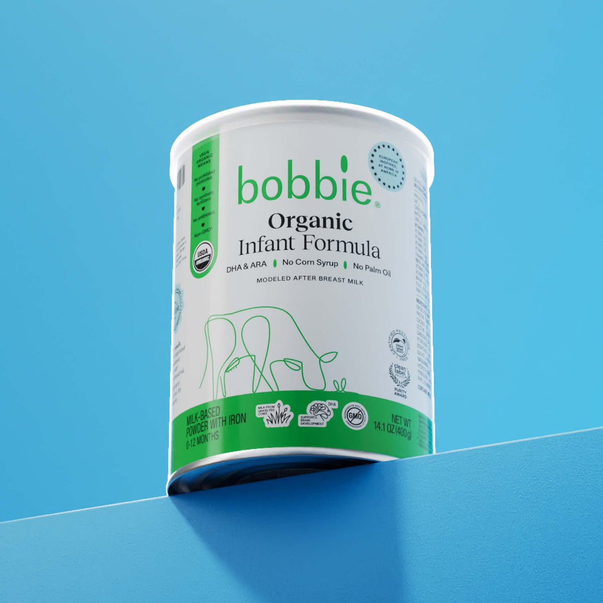 Bobbie Organic Infant Formula 0-12 Months 400g