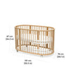 Stokke Sleepi - The Oval Crib for Kids 0-5 years