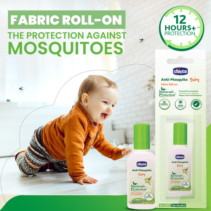 Chicco Anti-Mosquito Fabric Roll-On 8 ml