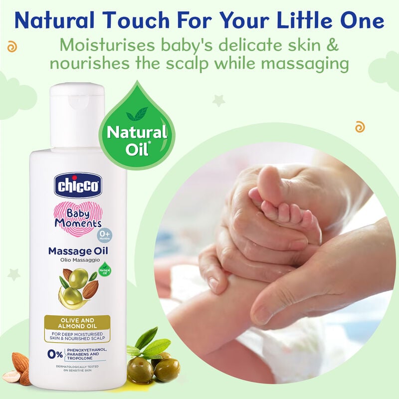 Chicco Baby Moments Massage Oil 200 ml