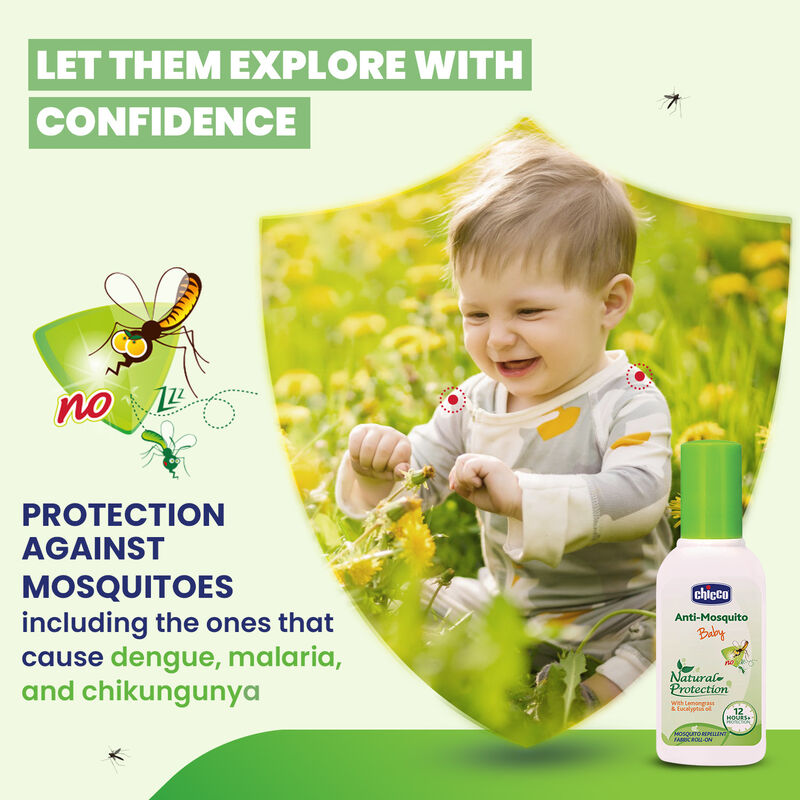 Chicco Anti-Mosquito Fabric Roll-On 8 ml
