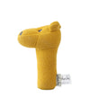 Pluchi Rattle Hippo - Tuscansun 100% Cotton Knitted Stuffed Soft Toy for Babies / Kids