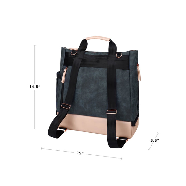 Petunia Pickle Bottom Diaper Bag Pivot Indigo Blush