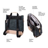 Petunia Pickle Bottom Diaper Bag Pivot Indigo Blush