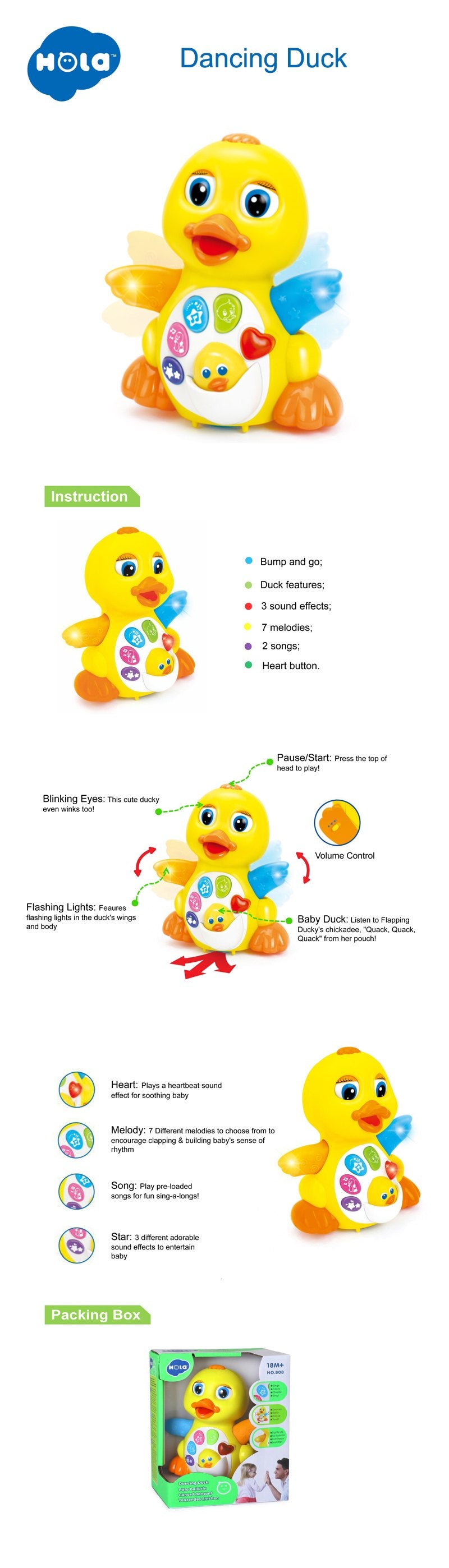 Hola Dancing Duck