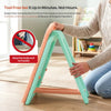R for Rabbit Little Genius Doodle Duo Whiteboard & Chair Set One Size Peach Green