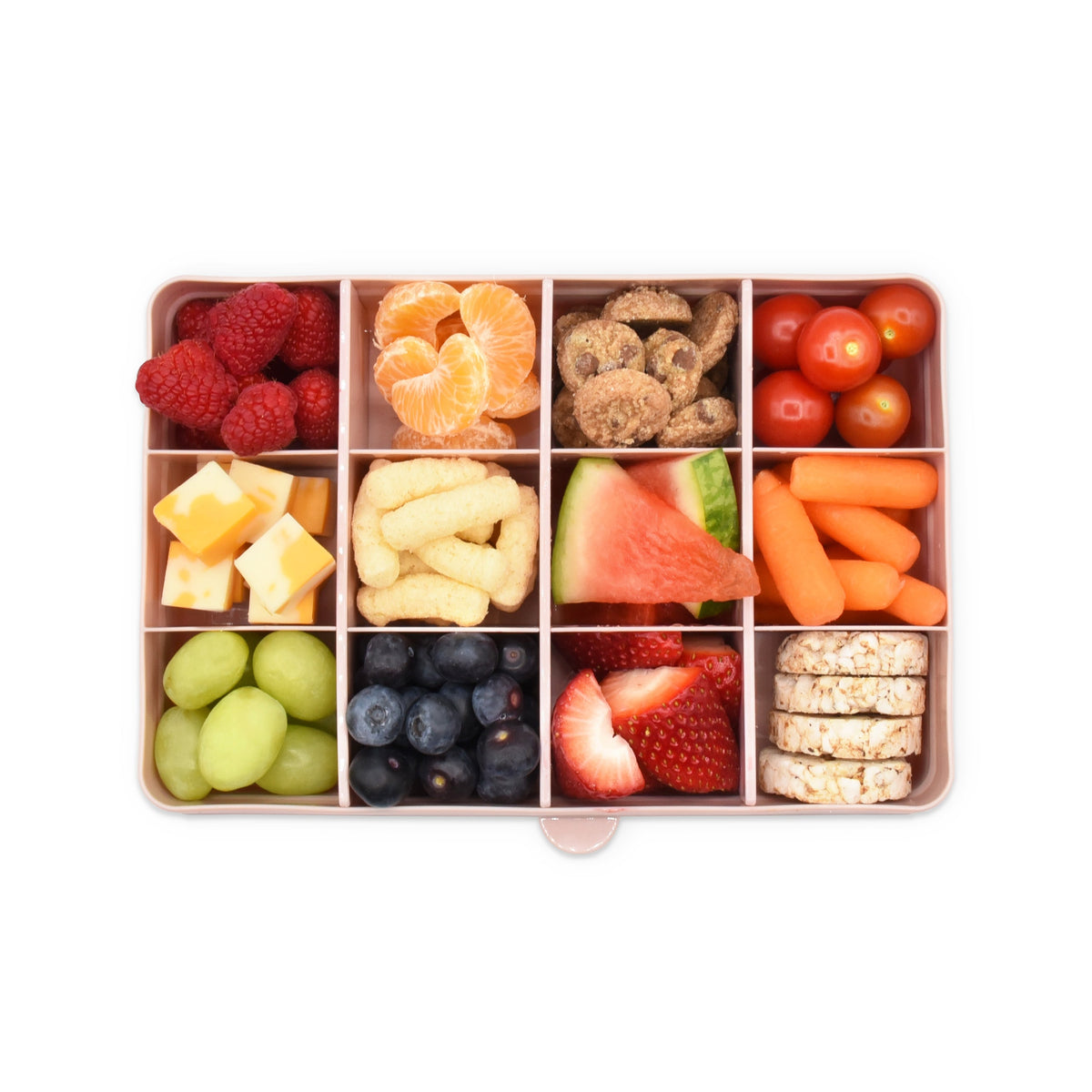 Melii Snackle Box Regular Pink 12 Compartment