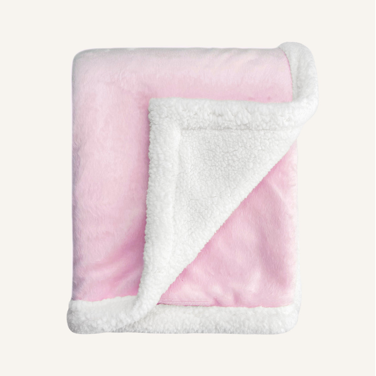Abracadabra Chamois Baby Blanket – Pink