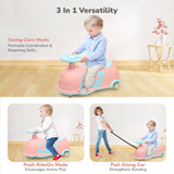 R For Rbbit Iya Iya Caravan Swing car - Pink Blue