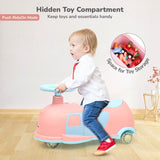R For Rbbit Iya Iya Caravan Swing car - Pink Blue