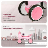 R For Rabbit Speedster Glider Baby Ride On Car - Pink