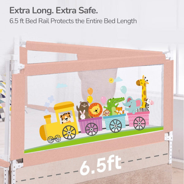 R For Rabbit Safari Bed Rail - Pink