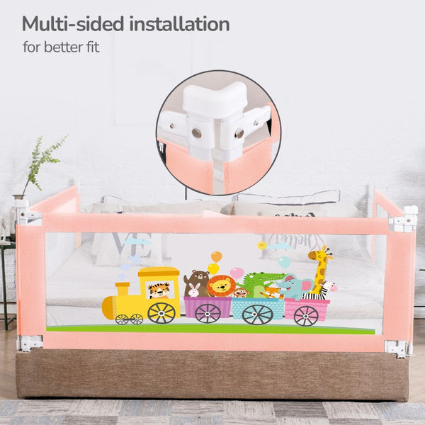 R For Rabbit Safari Bed Rail - Pink