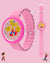 Spiky Round Analog Watch for Kids Boys and Girls EVA42 - Pink
