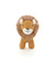 Pluchi Magnus Lion Cotton Knitted Stuffed Soft Toy (Mustard & Wheat)
