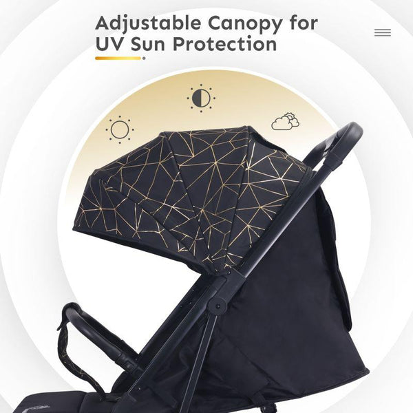 R For Rabbit Stroller Pocket Air Stroller Black