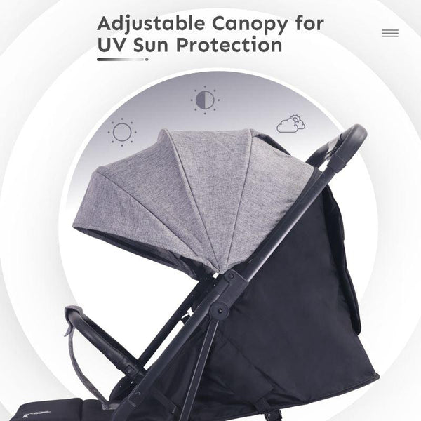 R For Rabbit Stroller Pocket Air Stroller Grey