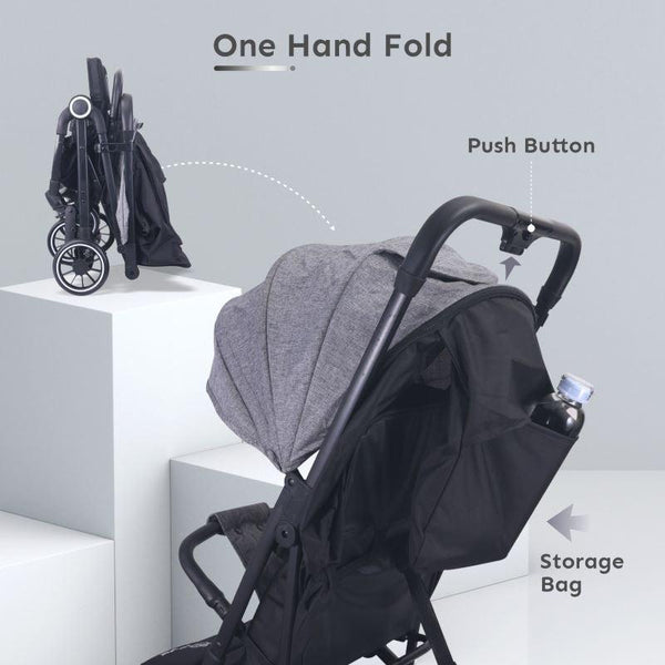 R For Rabbit Stroller Pocket Air Stroller Grey