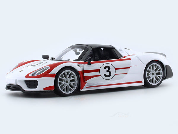 Bburago Porsche 918 Weissach 1:24 Scale Model car 14+ 18-98009