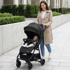 R for Rabbit Poppins Neo Baby Stroller One Size Pure Black